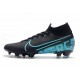 Scarpe Nike Mercurial Superfly VII Elite FG Negro Blu
