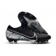 Nike Mercurial Vapor 13 Elite FG Uomo Scarpa Nero Argento