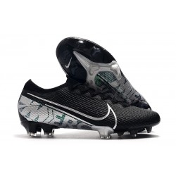 Nike Mercurial Vapor 13 Elite FG Uomo Scarpa Nero Argento