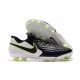 Scarpe Nuovo Nike Tiempo Legend 8 Elite FG Nero Bianco