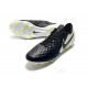 Scarpe Nuovo Nike Tiempo Legend 8 Elite FG Nero Bianco
