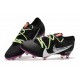 Nike Mercurial Vapor 13 Elite FG Uomo Scarpa Nero Viola Bianco
