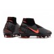 Nike Phantom VSN Elite DF FG Nuovo Scarpa Grigio Scuro /Mango Acceso /Nero