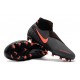 Nike Phantom VSN Elite DF FG Nuovo Scarpa Grigio Scuro /Mango Acceso /Nero