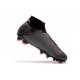 Nike Phantom VSN Elite DF FG Nuovo Scarpa Grigio Scuro /Mango Acceso /Nero