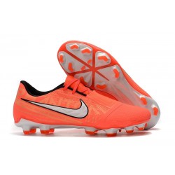 Nike Scarpa Phantom VNM Elite FG Mango Acceso Bianco