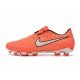 Nike Scarpa Phantom VNM Elite FG Mango Acceso Bianco
