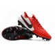 Scarpe Nuovo Nike Tiempo Legend 8 Elite FG Bianco Rosso Nero