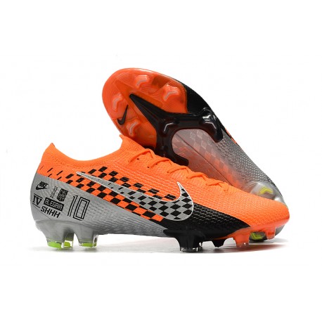 Nike Mercurial Vapor 13 Elite FG SHHH Scarpa Arancione Nero Grigio