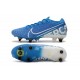 Nike Mercurial Vapor 13 Elite SG-Pro Anti-Clog New Lights Blu Bianco