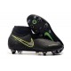 Nike Scarpa Phantom VSN Elite DF SG-Pro Anti Clog Nero Volt
