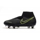 Nike Scarpa Phantom VSN Elite DF SG-Pro Anti Clog Nero Volt