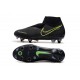 Nike Scarpa Phantom VSN Elite DF SG-Pro Anti Clog Nero Volt