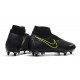Nike Scarpa Phantom VSN Elite DF SG-Pro Anti Clog Nero Volt