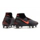 Nike Scarpa Phantom VSN Elite DF SG-Pro AC Grigio Scuro Mango Acceso Nero