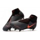 Nike Scarpa Phantom VSN Elite DF SG-Pro AC Grigio Scuro Mango Acceso Nero