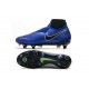 Nike Scarpa Phantom VSN Elite DF SG-Pro Anti Clog Bianco Nero Blu Racer