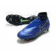 Nike Scarpa Phantom VSN Elite DF SG-Pro Anti Clog Bianco Nero Blu Racer