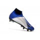 Nike Scarpa Phantom VSN Elite DF SG-Pro Anti Clog Bianco Nero Blu Racer