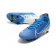 Nike Mercurial Superfly 7 Elite SG-PRO AC New Lights Blu Bianco