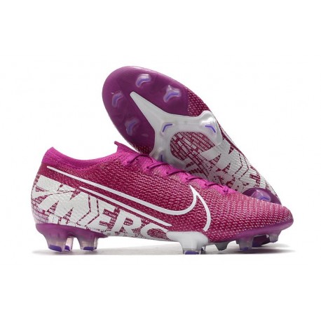 Nike Mercurial Vapor 13 Elite FG Uomo Scarpa Viola Bianco