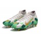 Nike Mercurial Superfly 7 Elite SG-PRO AC Mbappe Bianco Verde Or