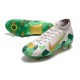 Nike Mercurial Superfly 7 Elite SG-PRO AC Mbappe Bianco Verde Or