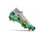 Nike Mercurial Superfly 7 Elite SG-PRO AC Mbappe Bianco Verde Or