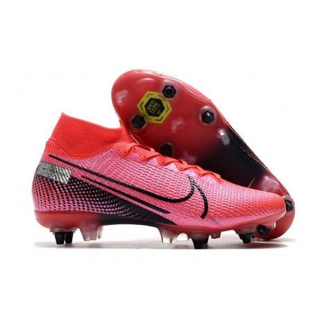 Nike Mercurial Superfly 7 Elite SG-PRO AC Cremisi Laser Nero