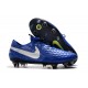 Nike Scarpa Tiempo Legend 8 Elite SG-Pro AC Blu Argento