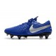 Nike Scarpa Tiempo Legend 8 Elite SG-Pro AC Blu Argento