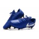 Nike Scarpa Tiempo Legend 8 Elite SG-Pro AC Blu Argento
