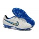 Scarpe da Calcio Nike Tiempo Legend V FG Bianco Blu Nero