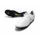 Nike Scarpa Tiempo Legend 8 Elite SG-Pro AC Bianco Platino Grigio Lupo