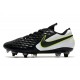 Nike Scarpa Tiempo Legend 8 Elite SG-Pro AC Nero Bianco