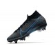 Nike Mercurial Superfly 7 Elite SG-PRO AC Nero Blu