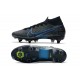 Nike Mercurial Superfly 7 Elite SG-PRO AC Nero Blu