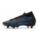 Nike Mercurial Superfly 7 Elite SG-PRO AC Nero Blu