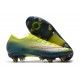 Nike Mercurial Vapor 13 Elite SG-Pro Anti-Clog Limone Venom Nero Verde