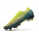 Nike Mercurial Vapor 13 Elite SG-Pro Anti-Clog Limone Venom Nero Verde