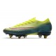 Nike Mercurial Vapor 13 Elite SG-Pro Anti-Clog Limone Venom Nero Verde