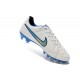 Scarpe da Calcio Nike Tiempo Legend V FG Bianco Blu Nero