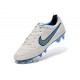 Scarpe da Calcio Nike Tiempo Legend V FG Bianco Blu Nero