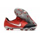 Scarpe Nuovo Nike Phantom Venom Elite FG Cremisi Laser Argento Nero