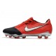 Scarpe Nuovo Nike Phantom Venom Elite FG Cremisi Laser Argento Nero