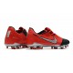 Scarpe Nuovo Nike Phantom Venom Elite FG Cremisi Laser Argento Nero