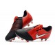 Scarpe Nuovo Nike Phantom Venom Elite FG Cremisi Laser Argento Nero