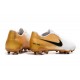 Scarpe Nuovo 2020 Nike Phantom Venom Elite FG Bianco Oro Nero