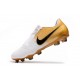 Scarpe Nuovo 2020 Nike Phantom Venom Elite FG Bianco Oro Nero
