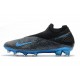 Scarpe Nuovo Nike Phantom Vision 2 Elite FG -Nero Blu Laser Antracite